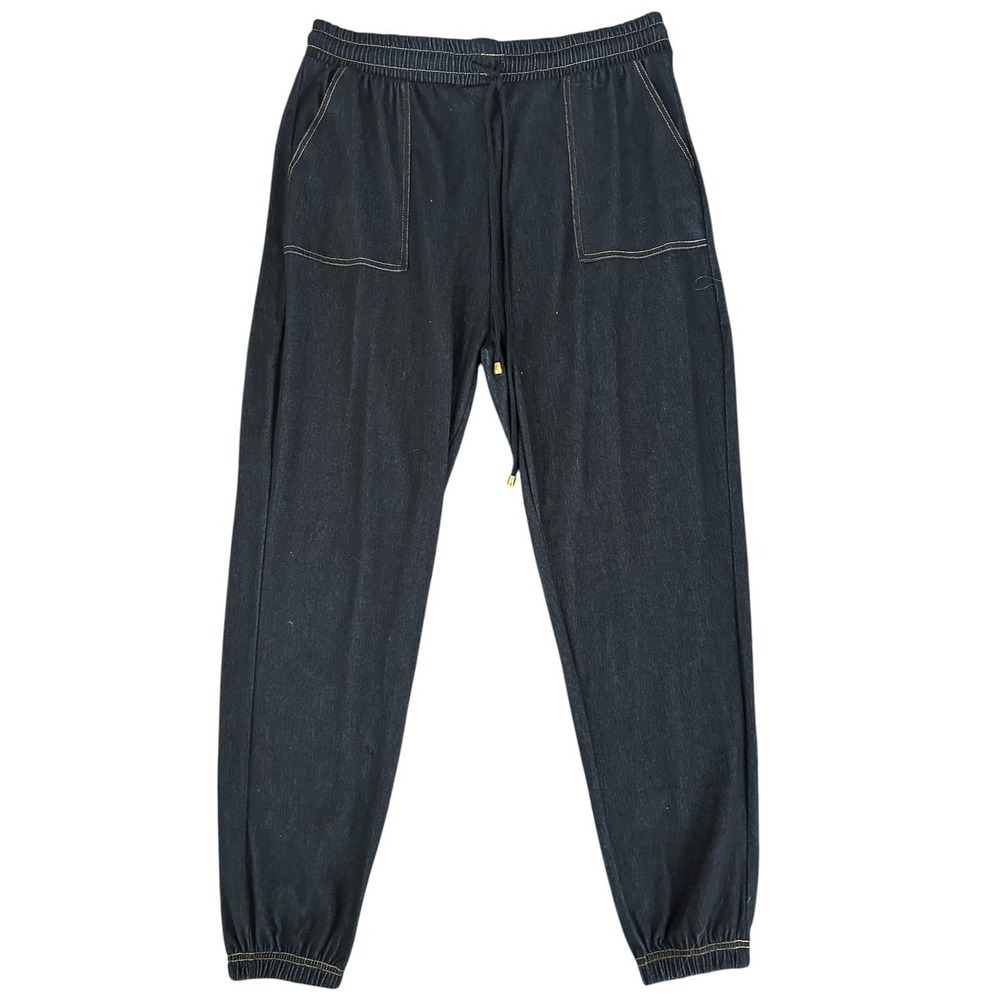 Bae City Drawstring Denim Knit Pants Womans SZ 2X